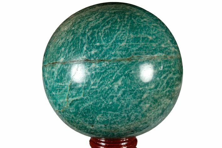 Chatoyant, Polished Amazonite Sphere - Madagascar #183276